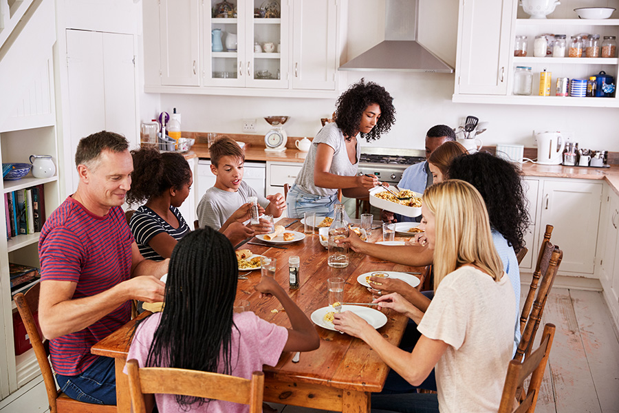 Family at Table