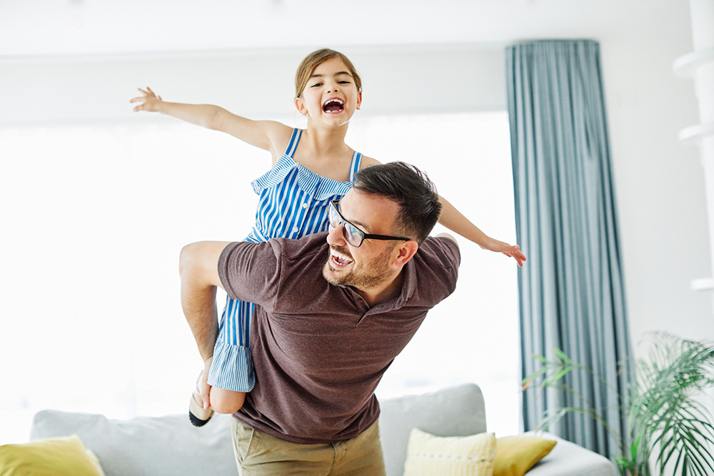 Daughter and Father